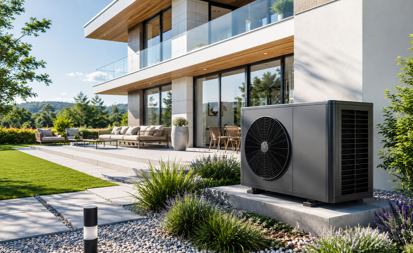 LG ısı pompası Sinop villa uygulaması
