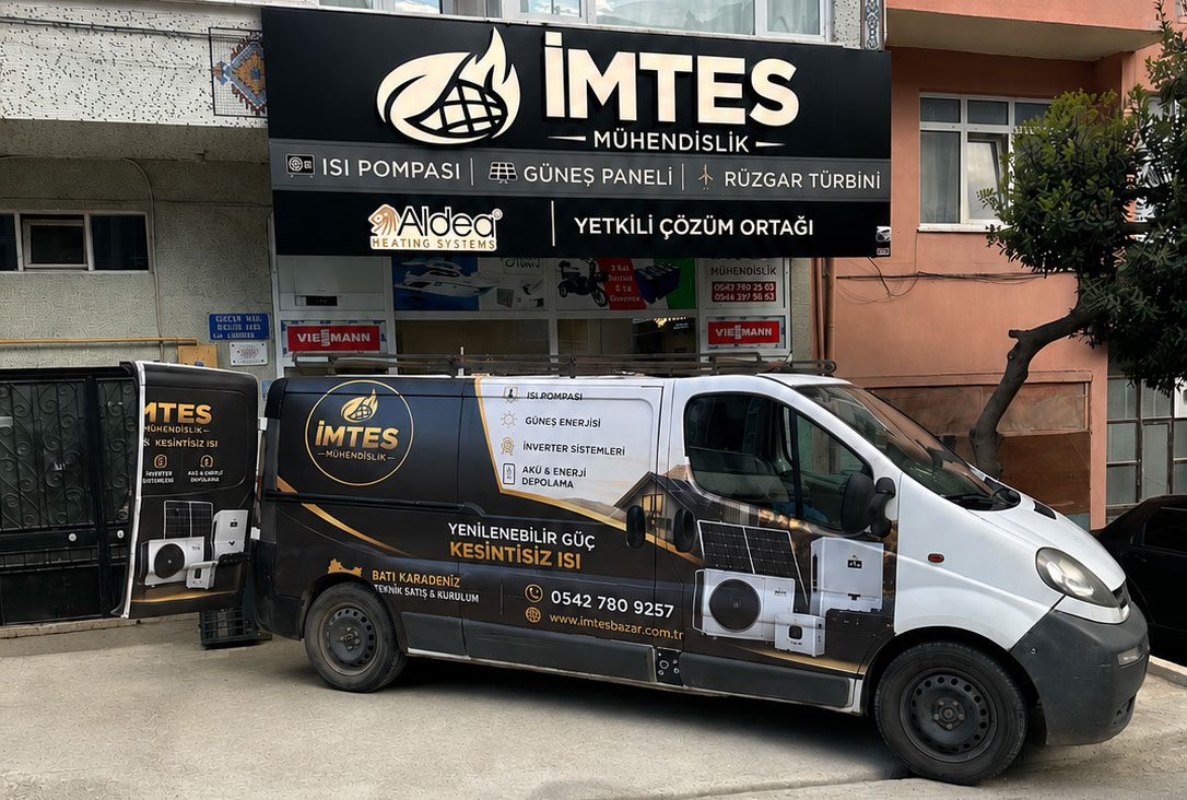 İmtes Mühendislik işyeri ve servis aracı